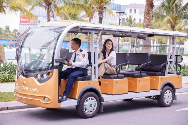 Xe buggy – Đặc quyền dành riêng cho cư dân tại Masteri Waterfront